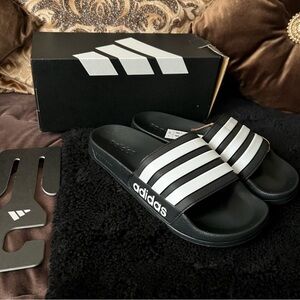 New Adidas Adilette size 8 men 9 women